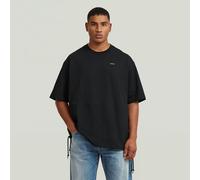 G-Star RAW T-shirt Woven Mix Loose Noir S