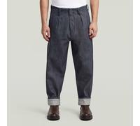G-Star RAW The Ignaz- Correct Pleated Chino Relaxed Bleu foncé 32-36