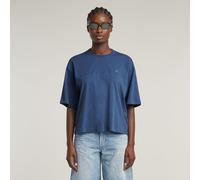 G-Star RAW Top Horizontal Seam Loose Bleu moyen XS