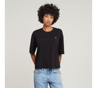 G-Star RAW Top Horizontal Seam Loose Noir XS