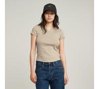 G-Star RAW Top Micro Placket Slim Beige L