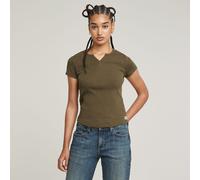 G-Star RAW Top Micro Placket Slim Vert M