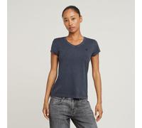 G-Star RAW Top Overdyed Eyben Slim V-Neck 2.0 Bleu foncé XL