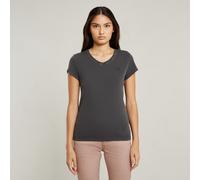 G-Star RAW Top Overdyed Eyben Slim V-Neck 2.0 Noir L