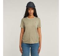 G-Star RAW Top Overdyed Front Seam Beige S