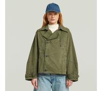 G-Star RAW Trench-coat court et oversize Vert M