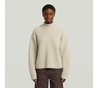 G-Star RAW Tricot Cable Double Collar Multi couleur XS