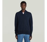 G-Star RAW Tricot Premium Core Full Zip Knit Bleu foncé S