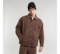 G-Star RAW Veste Boxy Fit Sherpa Brun XL