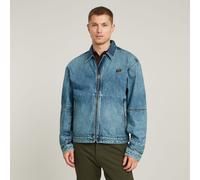 G-Star RAW Veste Coach Long Pocket Bleu moyen S
