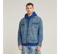 G-Star Homme Veste Dakota, Bleu (faded outburst D23593-D536-H152), L