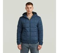 G-Star RAW Veste Meefic Quilted Hooded Bleu moyen M
