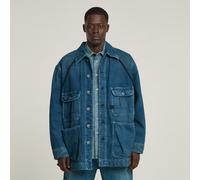 G-Star RAW Veste Oversized Chore Bleu moyen L