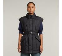 G-Star RAW Veste Sans Manches Belted Padded Noir S