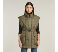 G-Star RAW Veste Sans Manches Belted Padded Vert XXL
