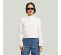 G-Star RAW Veste Short Moto Blanc L
