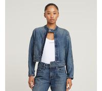 G-Star RAW Veste Short Moto Bleu moyen S