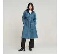 G-Star RAW Veste Trench Rain Bleu moyen M