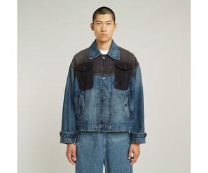 G-Star RAW Veste Unisexe FACETASM Worker Bleu moyen M