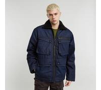 G-Star RAW Veste Utility Sherpa Bleu foncé S