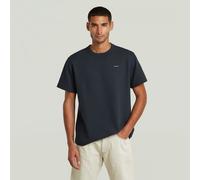 G-Star RAW Waffle True Regular T-Shirt Bleu foncé M