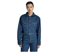 G-star Relaxed Cropped Cutoff Denim Jacket Bleu 2XL Femme