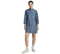 G-STAR Robe Chemise, Bleu (Rinsed D24745-d186-082), S