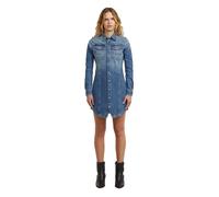 G-star Pitched Long Sleeve Short Dress Bleu XL Femme