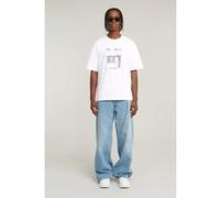 G-Star Shipping Gr Boxy R T White Taille: XXL | T-Shirts Outlet | Homme | Blanche