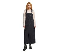 G-star Skater Maxi Dungaree Sleeveless Dress Noir M Femme