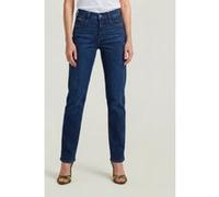 G-Star Strace Straight Blue Taille: W28L28 | Pantalons droits Outlet | Femme | Bleu