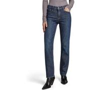 G-Star Strace Straight Worn In Deep Marine Taille: W24L32 | Pantalons droits Outlet | Femme