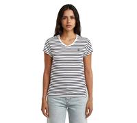 G-star Stripe Eyben Short Sleeve T-shirt Blanc 2XL Femme