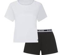 G-Star Sunstone Loungewear Bright White/black Taille: S | Culottes Outlet | Femme | Blanche