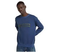 G-star Sweat-shirt Destroyed G Logo Washed