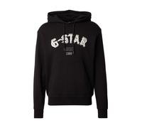 G-STAR Sweat-shirt gris / noir / blanc, Taille XXL