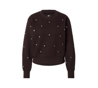 G-STAR Sweat-shirt 'Heritage' brun foncé / argent, Taille XS
