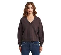 G-Star RAW Sweat Washed Loose V Brun L