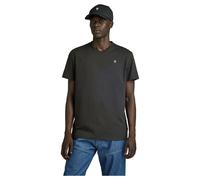 G-Star – T-shirt Base-S Col en V – Noir (dk black D16412-336-6484) – Homme – Taille L