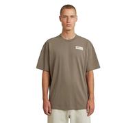 G-Star RAW T-shirt HB Badge Relaxed Brun S