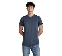 G-Star T-shirt Lash côtelé manches courtes Bleu Taille XL Homme