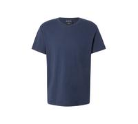 G-Star RAW T-shirt Base-S côtelé à manches courtes Bleu foncé Taille M