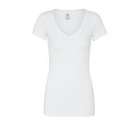 G-star Base Short Sleeve V Neck T-shirt Blanc 2XL Femme
