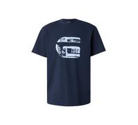 G-STAR T-Shirt bleu marine / bleu clair, Taille M