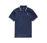 G-Star Polo homme Dunda Slim Stripe Bleu (sartho blue) D17127-5864-6067 XS