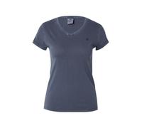 G-STAR Femme Top Overdyed Eyben Slim V-Neck 2.0, Bleu (osaka blue gd D24533-B059-H193), M