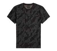 G-STAR T-Shirt 'Island' gris / noir, Taille M