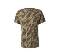 G-STAR T-Shirt 'Island' noisette / kaki / olive, Taille L