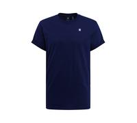 G-STAR T-Shirt 'Lash' bleu foncé / blanc, Taille S