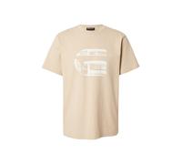 G-STAR T-Shirt mastic / blanc, Taille M